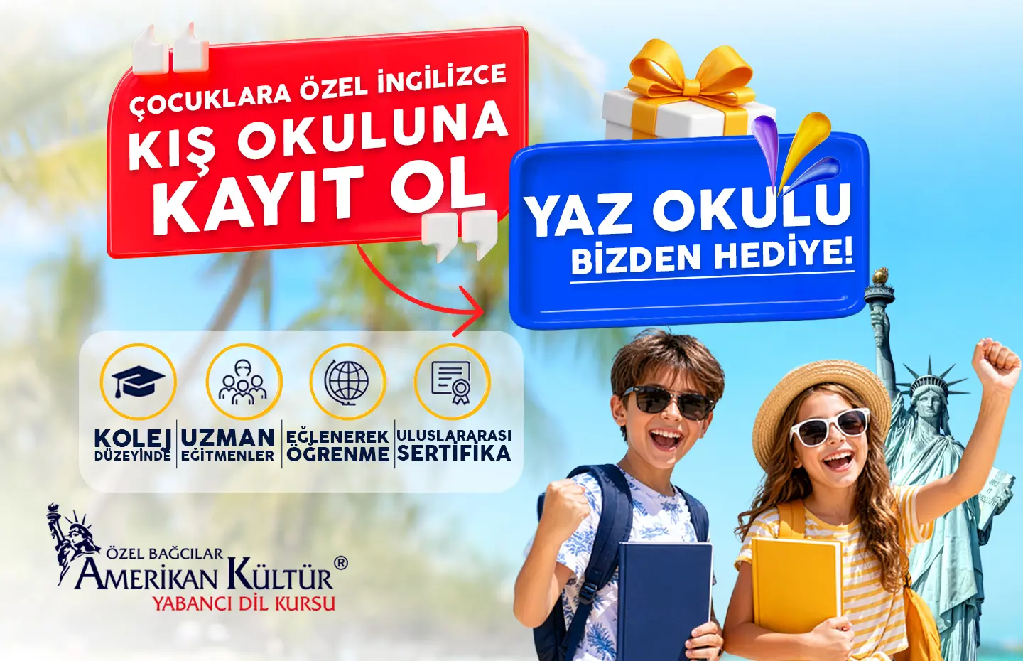 Çocuklara Özel İngilizce Kampanyası