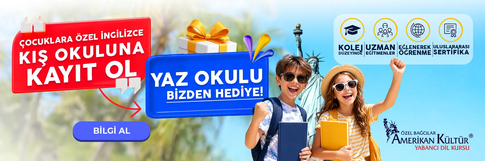 Çocuklara Özel İngilizce Kampanyası